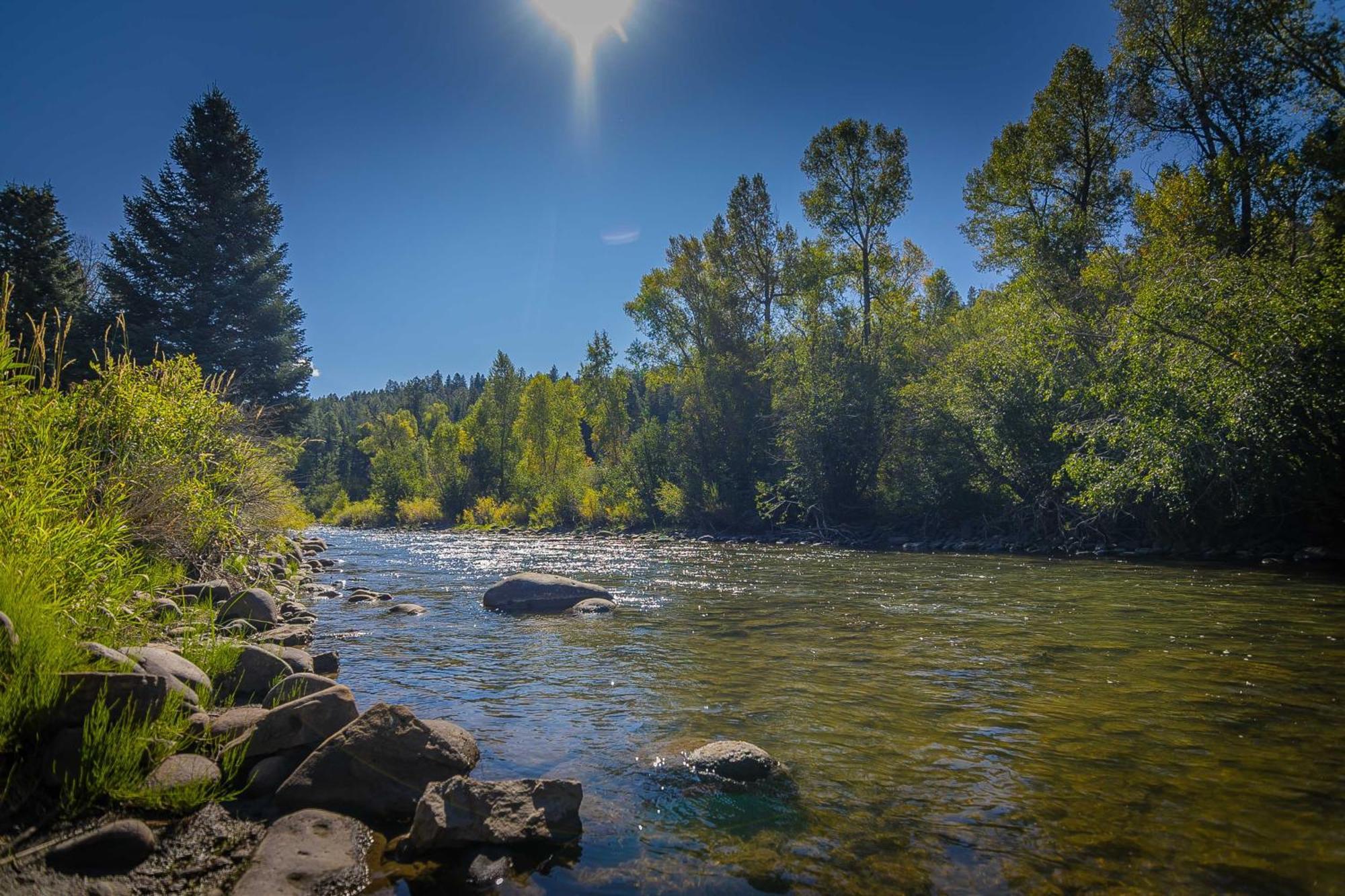 Riverfront Home With Fire Pit In Pagosa Springs! Exterior photo